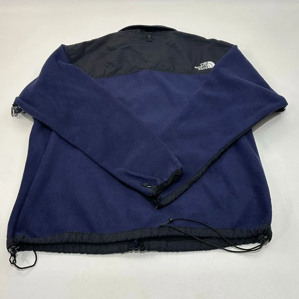 The North Face Men's Fleece Jacket Navy Black Size 2XL
